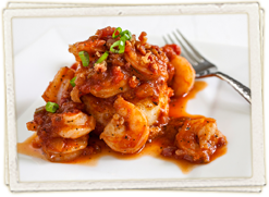 Shrimp and Fried Grits Appetizer